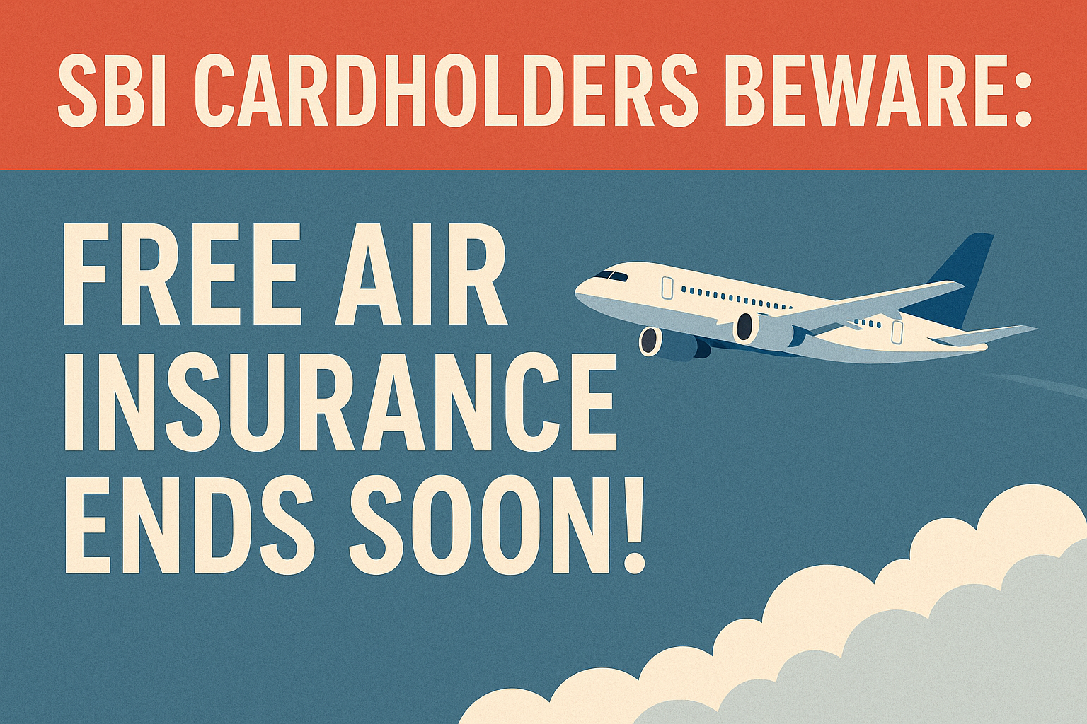 SBI Cardholders Beware: Free Air Insurance Ends Soon!